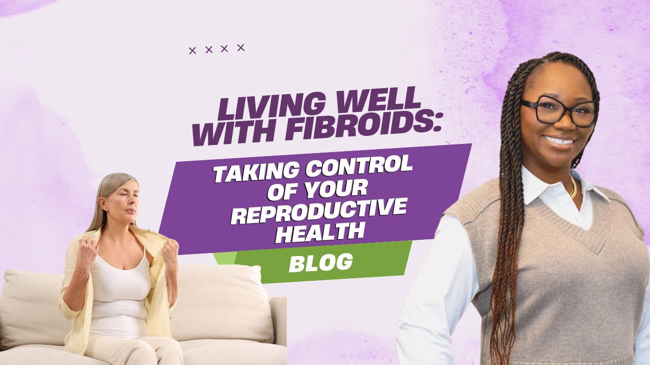 Living Well with Fibroids blog banner